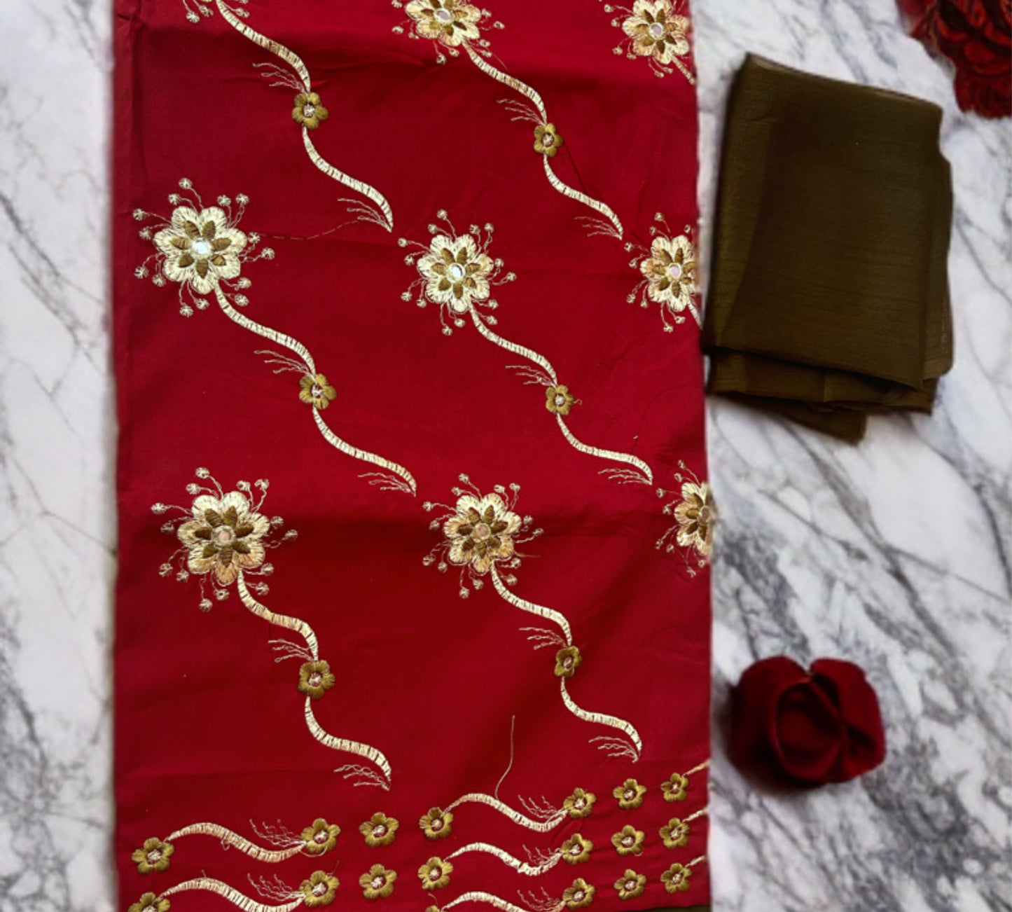 Cotton dress material